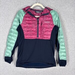 $199 Simms ExStream Bicomp Jacket XS Hood Insulated Puffer Nylon Hoody Pullover